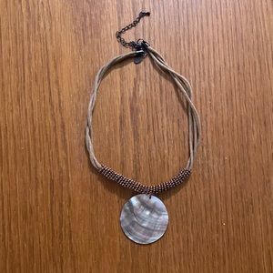 Lia Sophia shell necklace